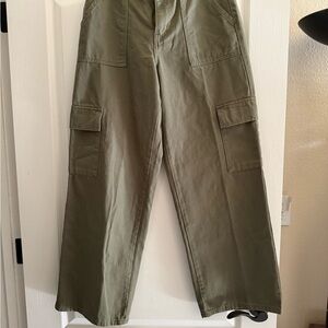 Women's Olive Cargo Pants